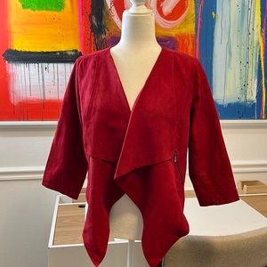 Lightweight faux suede Jacket